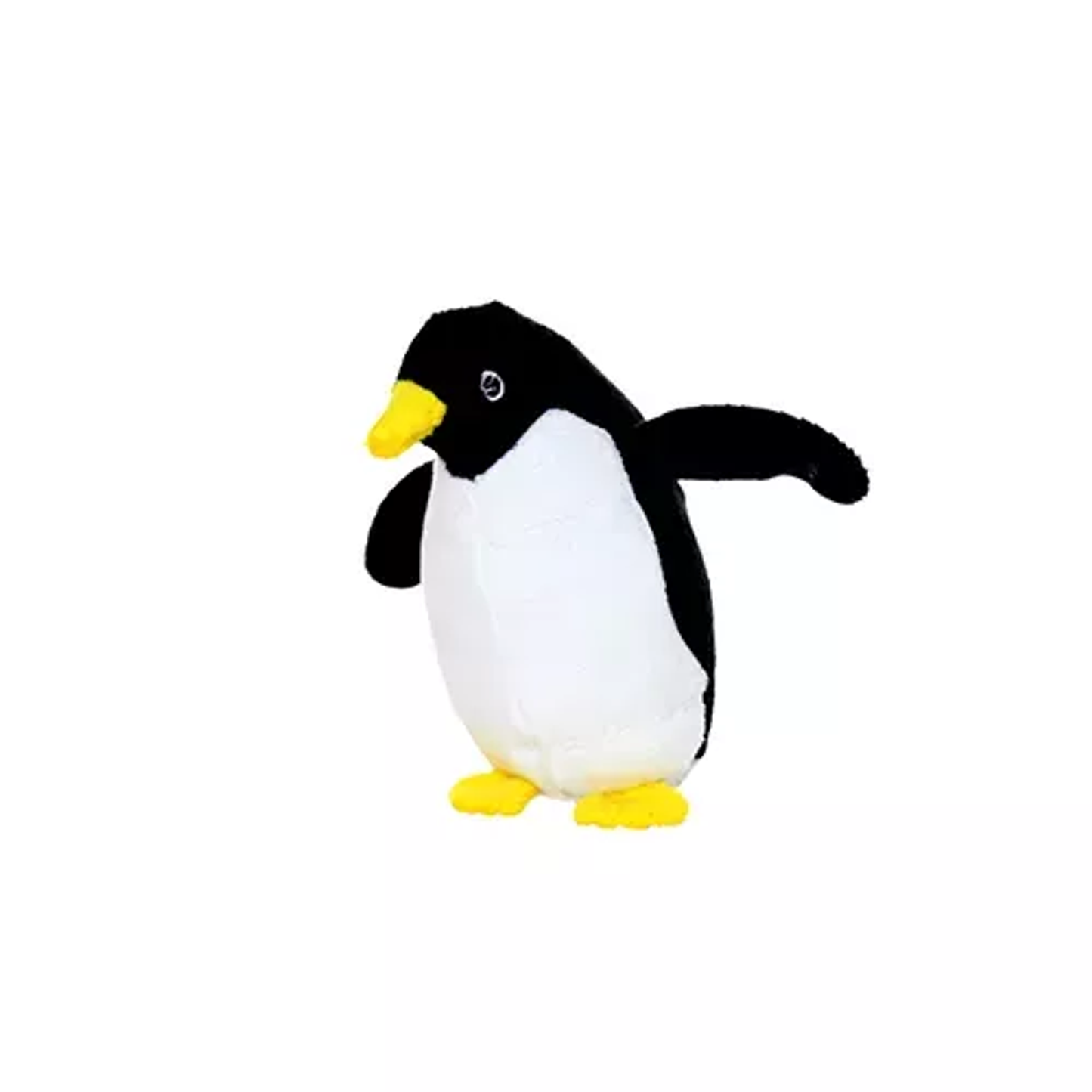 Mighty Jr Arctic Penguin Dog Toy | Durable Plush - Black & White