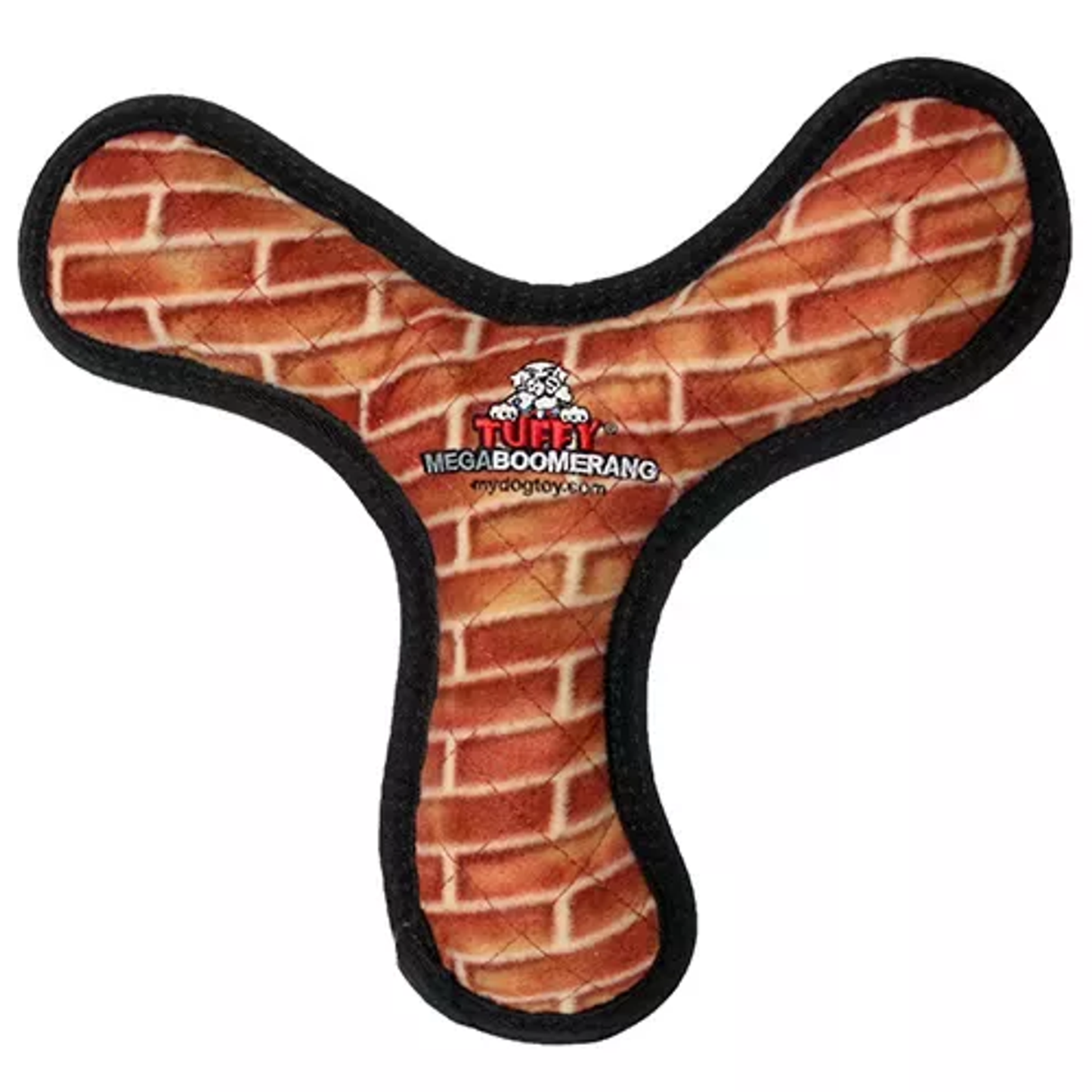 Tuffy Mega Boomerang Durable Dog Toy – Rust – 4 Layer Construction