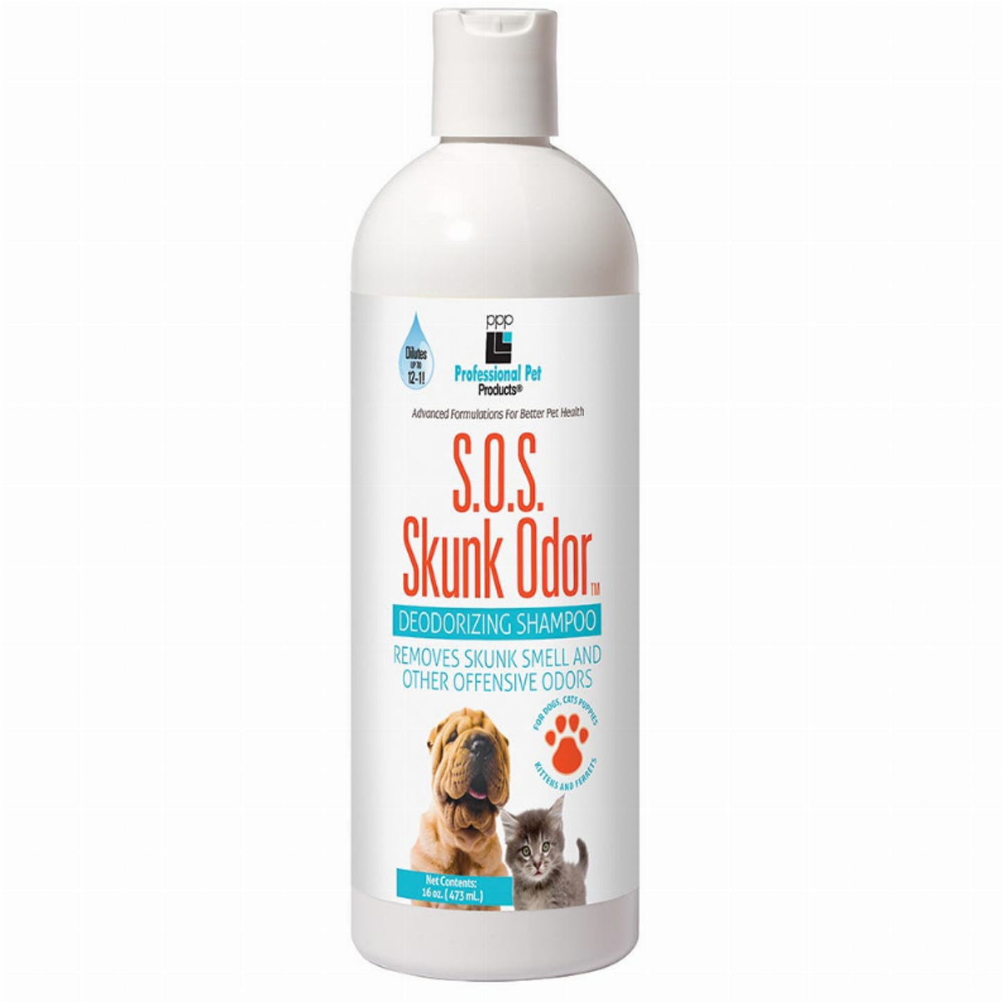 PY Skunk Odor Shampoo 16 oz