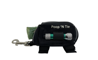 PNT Pets Dog Waste Bag Dispenser with LED Flashlight and 2 Rolls