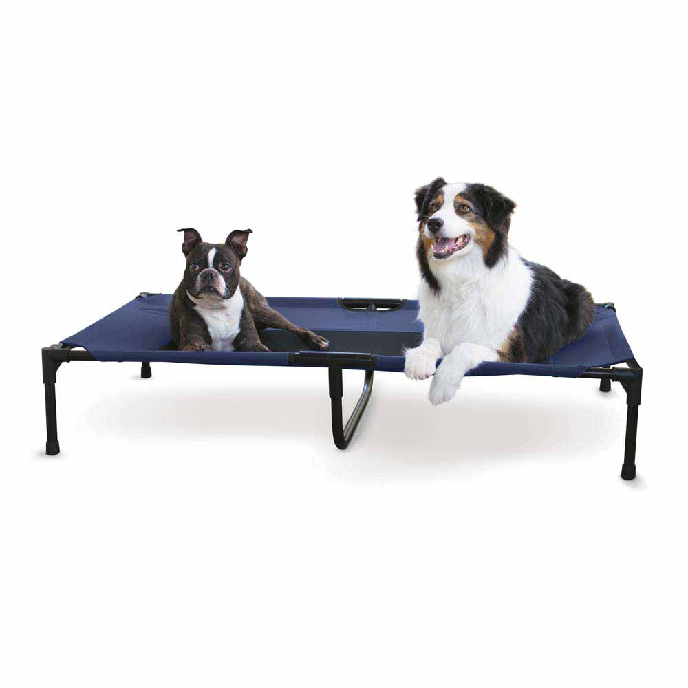 K&H Pet Products Original Pet Cot Elevated Pet Bed Extra Large Blue