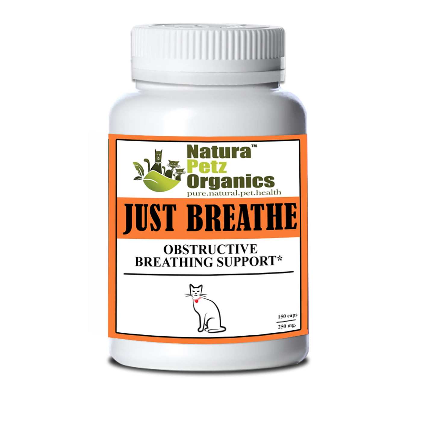 Organic Pet Systems Cat Respiratory & Breathing Support – 150 Capsules