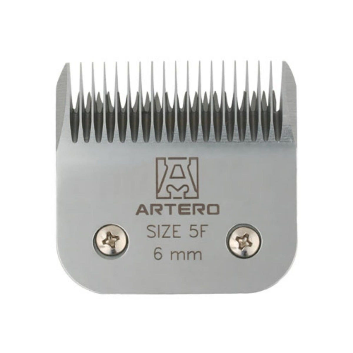 Artero Ceramic 5F clipper blade, 6mm length, with two screws.