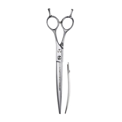 Artero One Curvy 8-inch professional hair shears made of Japanese steel.