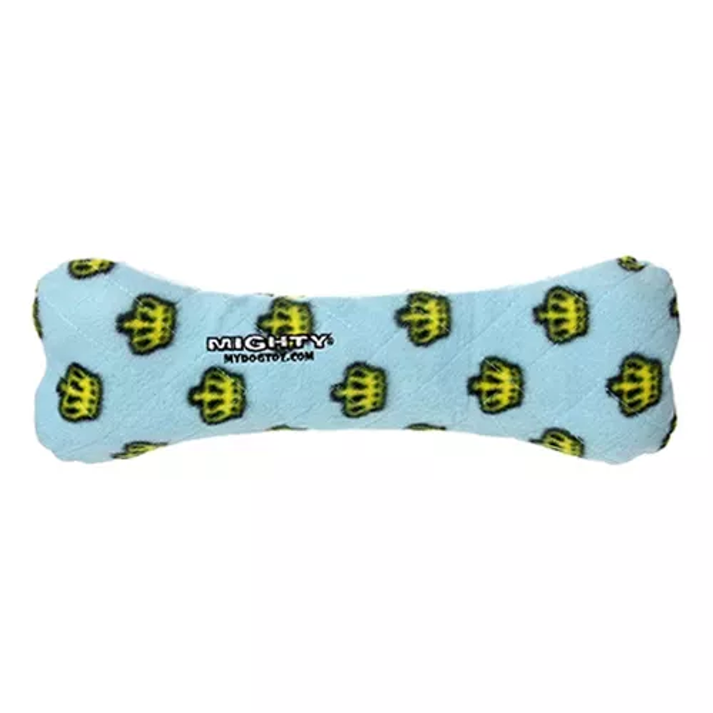 Mighty Bone Durable Plush Dog Toy by VIP Products – Blue, One Size