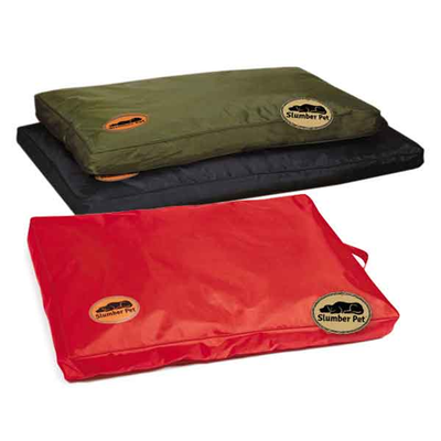 Slumber Pet Toughstructable Dog Bed – Durable Water-Resistant Black 36"