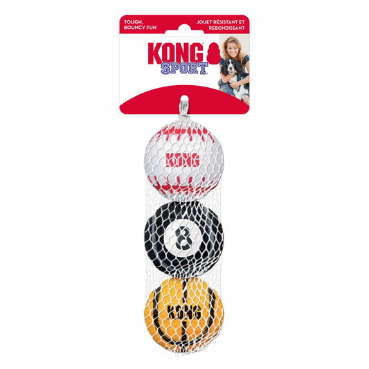KONG(R) Sport(R) Balls Dog Fetch Toy Assorted, Medium