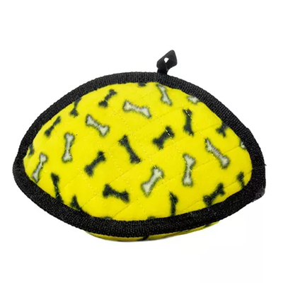Tuffy Ultimate Odd Ball Dog Toy – Large Yellow Durable Interactive Toy