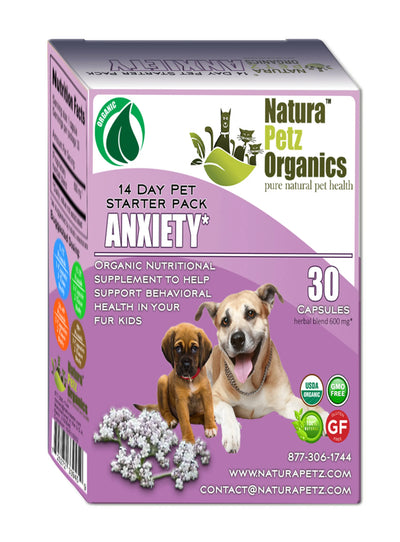 anxiety starter pk dog caps