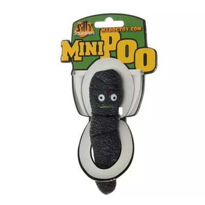 Silly Squeaker MiniPoops Dog Toy – Squeaky Vinyl Toy by VIP Products