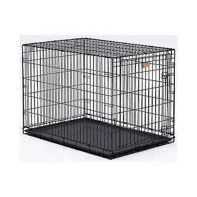 Midwest i-Crate Single Door Dog Crate with Divider Panel - Black 18"