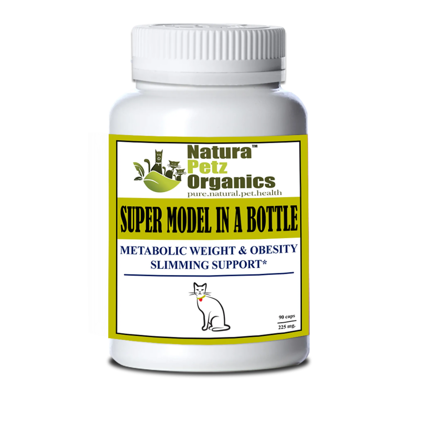 Organic Pet Systems Super Model in a Bottle – Cat Weight & Slimming Support