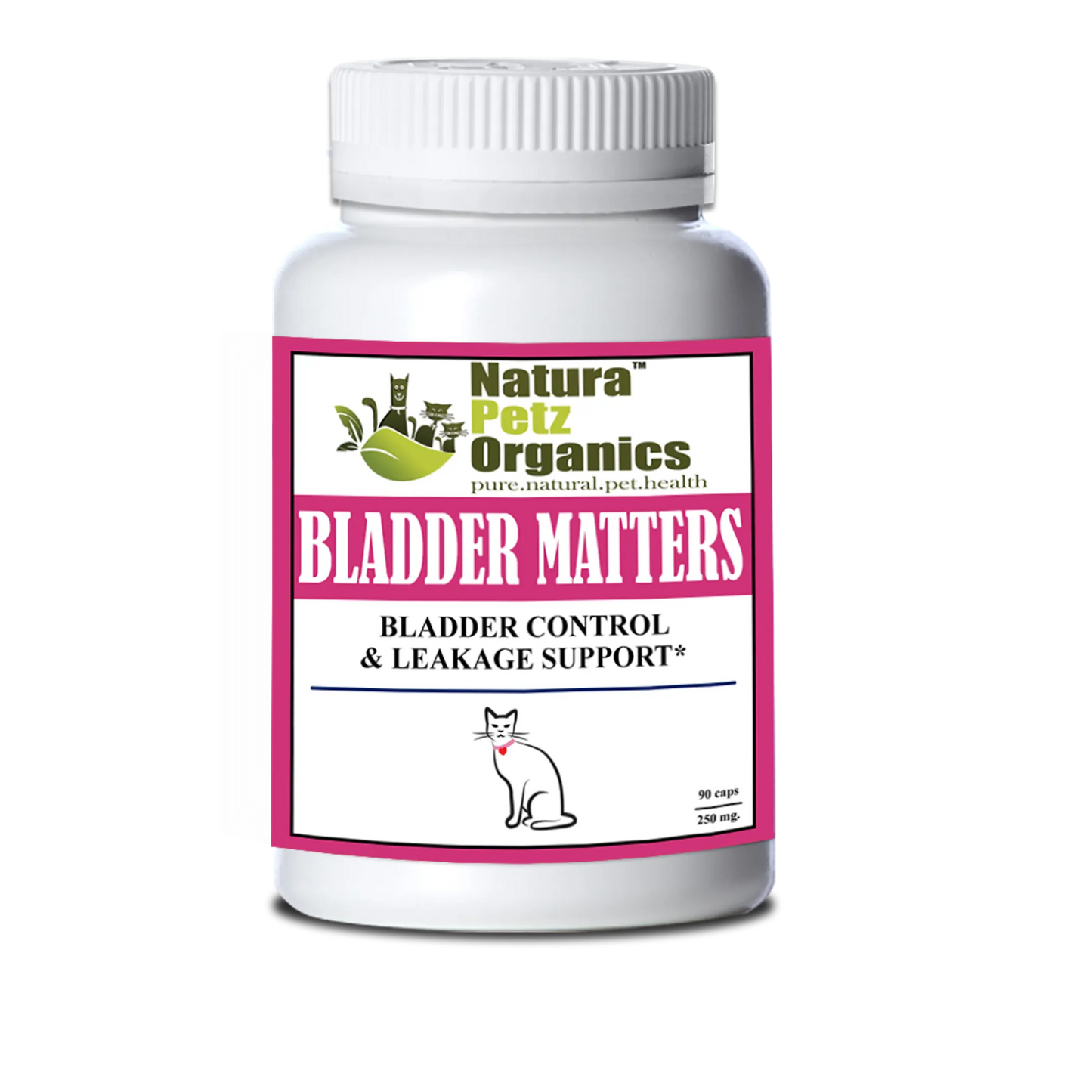 Organic Pet Systems Bladder Matters - Urinary Support for Cats - 90 Caps