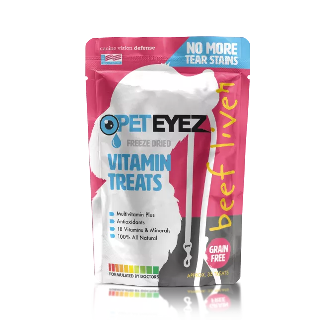 Pet Eyez Beef Liver Vitamin Treats – Natural Eye Health & Vision Defense