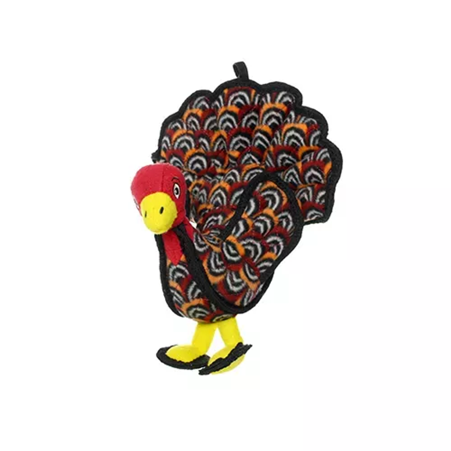 Tuffy Jr Barnyard Turkey Durable Dog Toy - Interactive Tug & Float