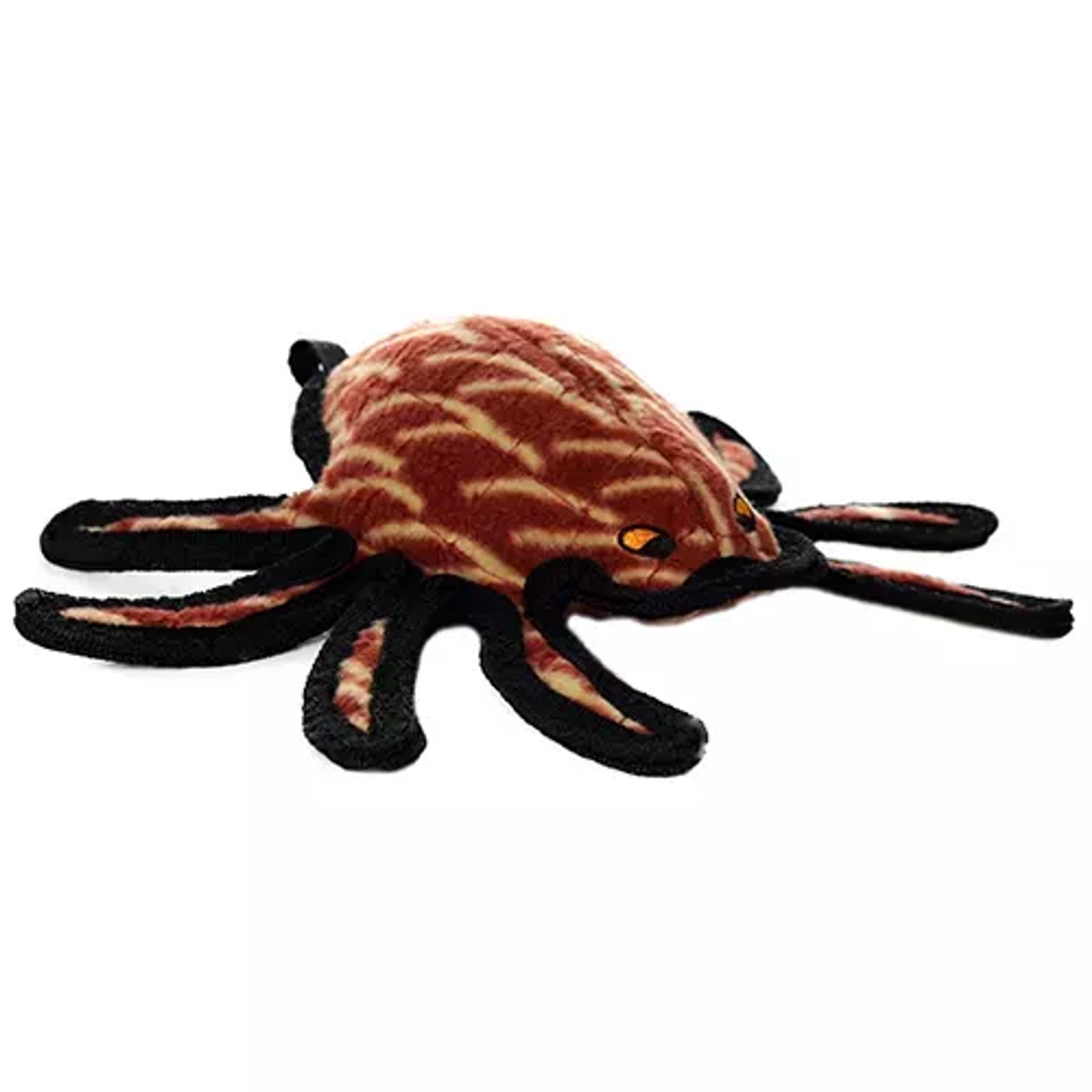Tuffy Desert Spider Durable Dog Toy – Brown Plush Tug & Water Toy