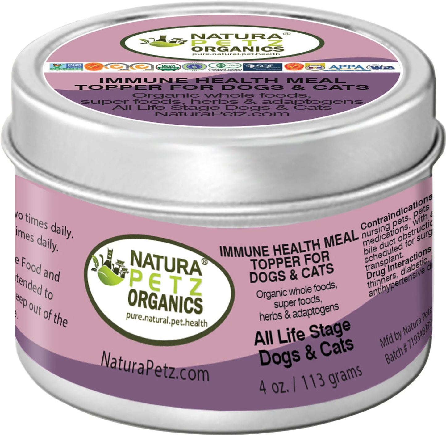 Immune Health Meal Topper, 4 oz, Dog