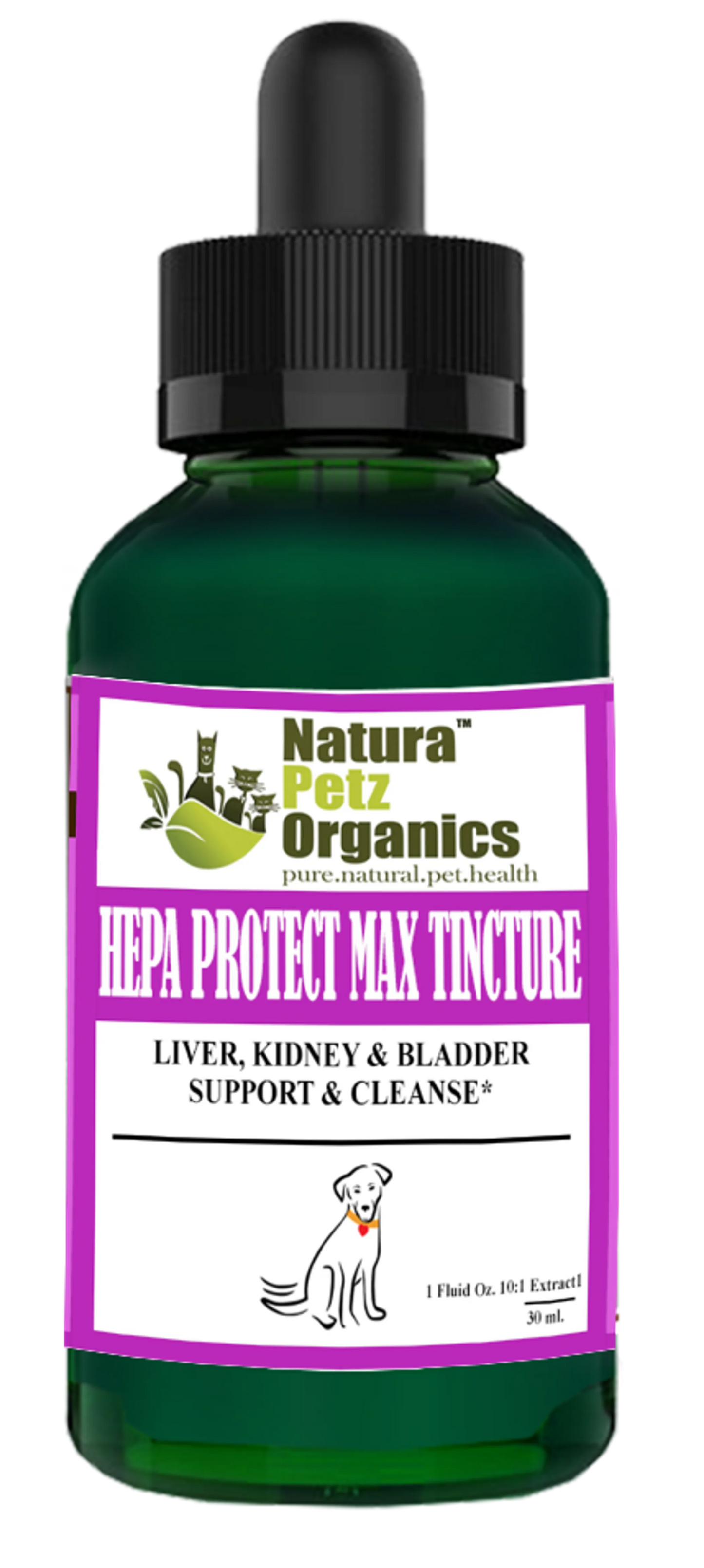 Hepa Protect Max Tincture Liver Kidney & Bladder, DOG 1 Fl. Oz. 10:1