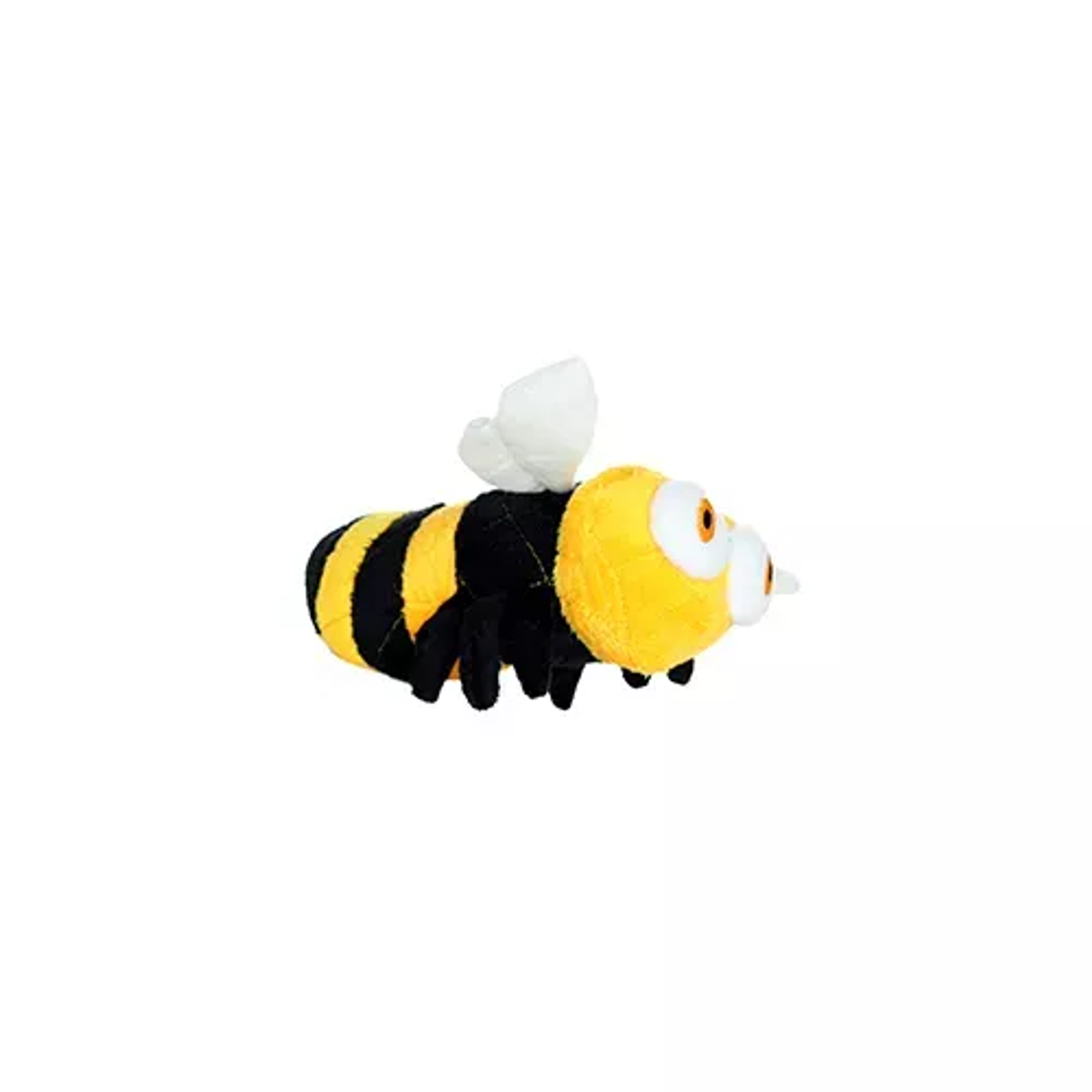 Mighty Jr Bug Bee Plush Dog Toy – Durable Yellow & Black Tug Toy