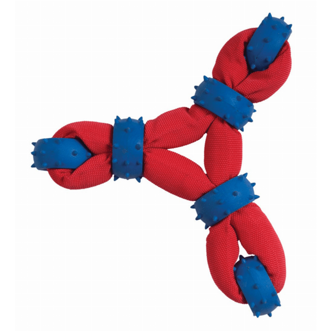 Pet Edge CHP Gladiator Tuff Nylon Triangle Durable Dog Toy
