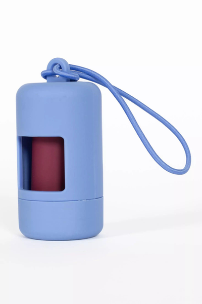 Dog Waste Bag Dispenser in Cornflower Blue | Aria the Fox LLC