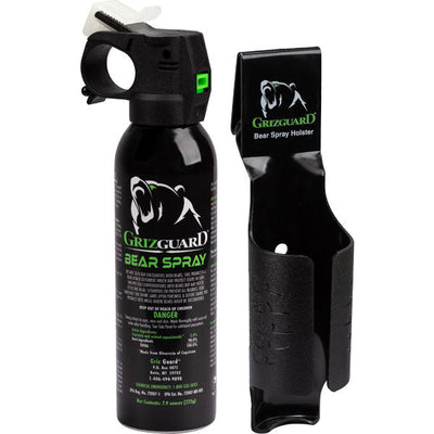 GrizGuard Bear Spray by Safety Technology | 7.9oz Fogger with Holster