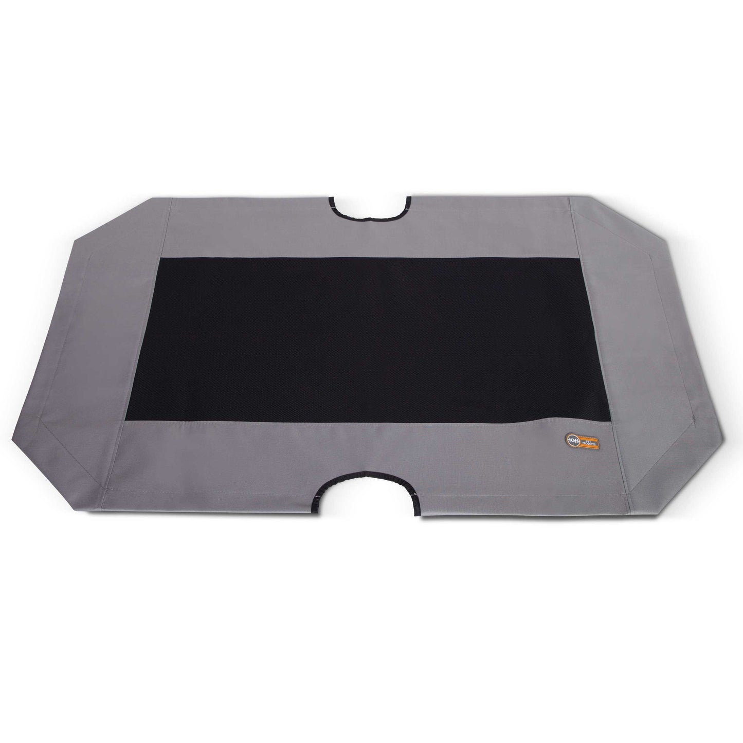 K&H Pet Products Cot Replacement Cover Extra Large Gray / Black