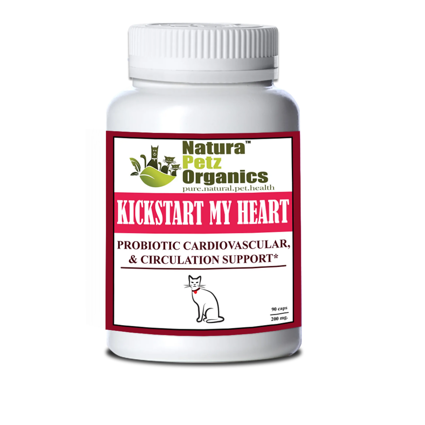 Organic Pet Systems Kick Start My Heart Probiotic Supplement for Cats