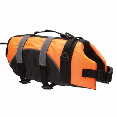 Guardian Gear Aquatic Pet Preserver – Dog Life Jacket, Small, Orange