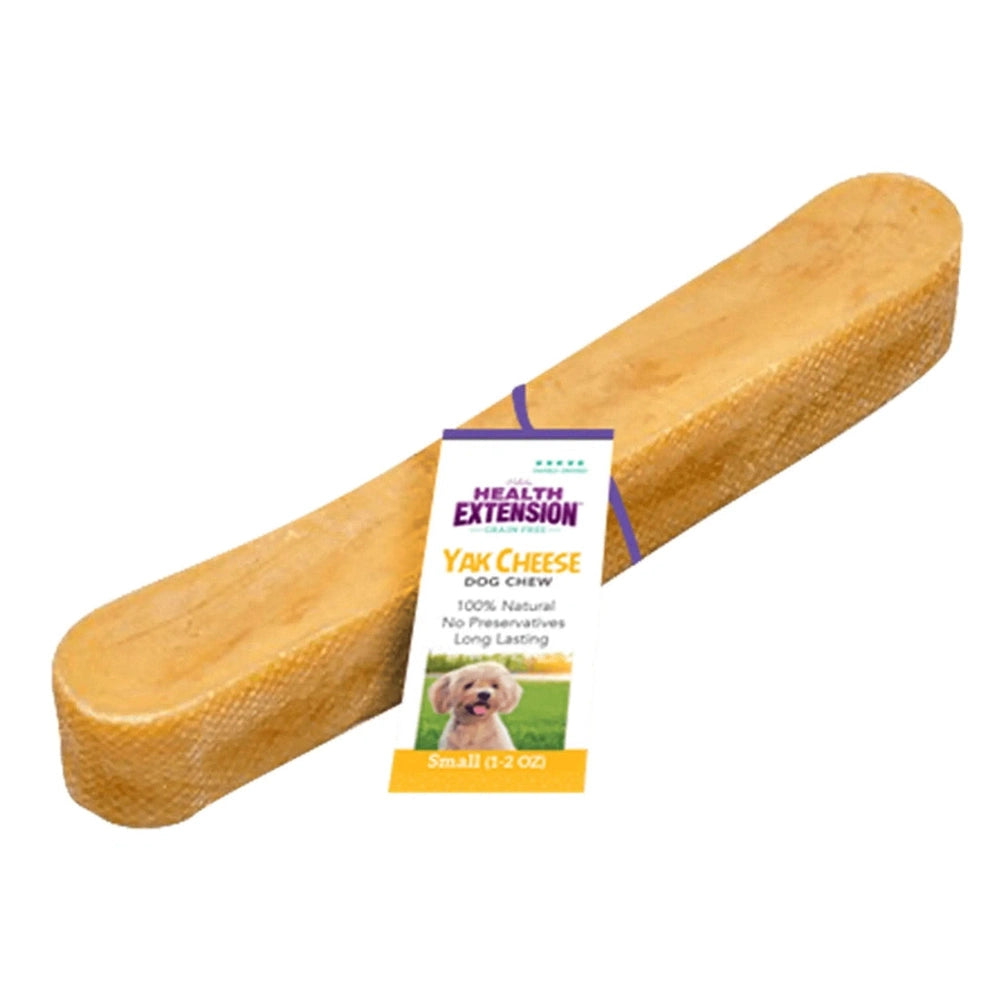 Health Extension Yak Cheese Dog Chew – All-Natural Small Treat from Nepal