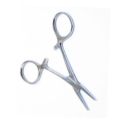 dog ear hair pulling hemostat 3 5in straight locking