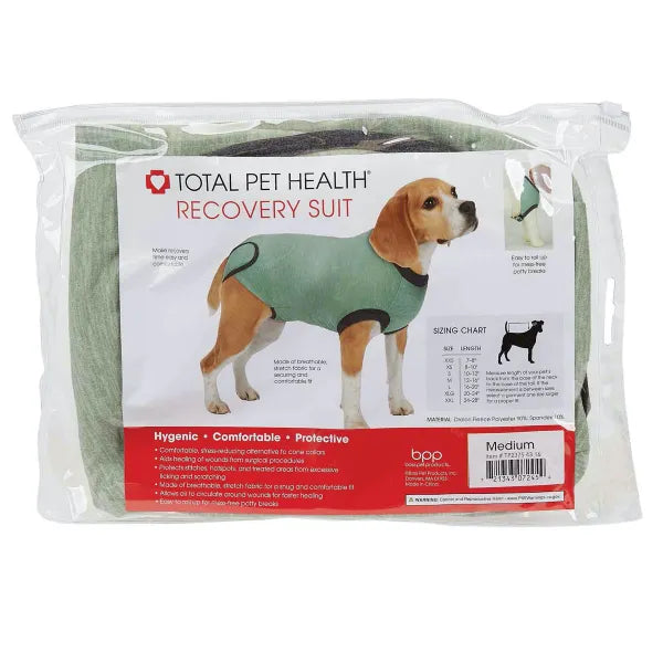Total Pet Health Recovery Suits Breathable Surgical Wrap - Select a Size