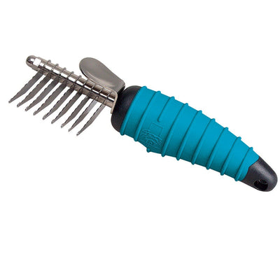 master grooming tools ergonomic dematting comb 9 blade