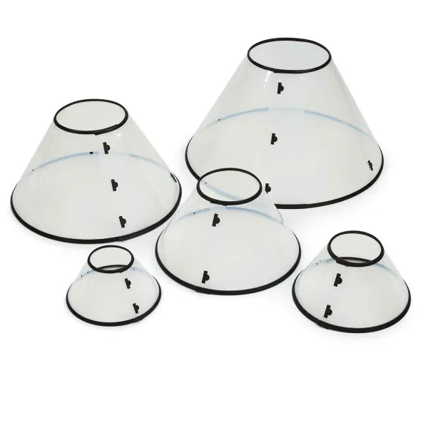 Total Pet Health Elizabethan E-Collar | Plastic Recovery Cone for Pets