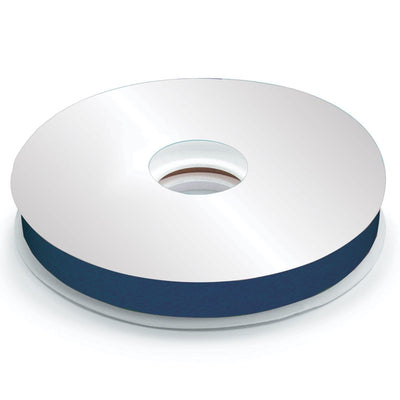 poly satin ribbon blue 100 yds