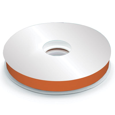 poly satin ribbon orange 100 yds