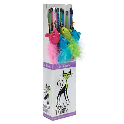 Savvy Tabby Playtime Teasers Display, 12 pc