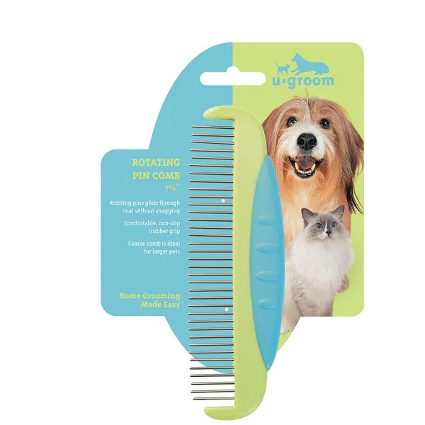u-Groom Rotating Pin Combs – Choose from Two Sizes