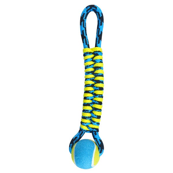 PPB Paracord Twisted Tug w/Tennis Blue