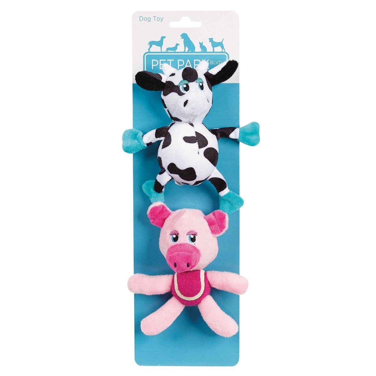 Pet Park Blvd Tossers - Cow & Pig