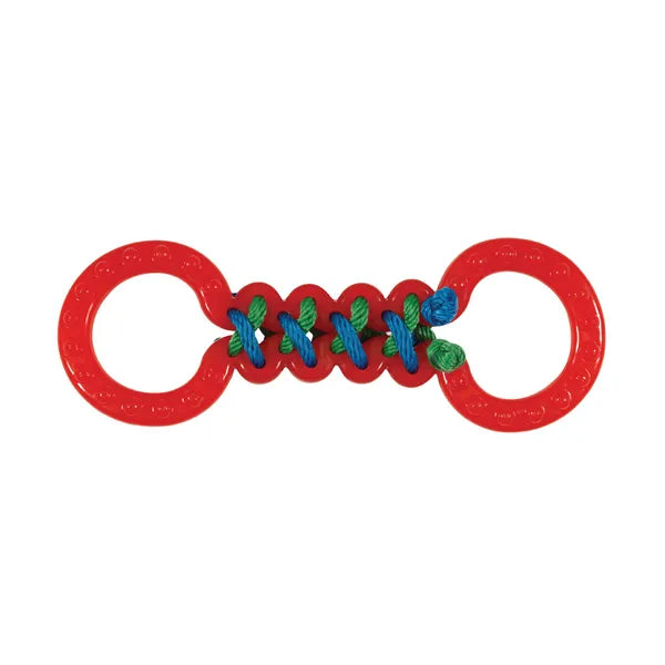 Pet Edge Braided TPR Double Tug Dog Toy – Durable Chew Toy for Dogs