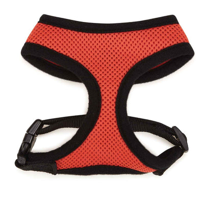 casual canine mesh harness m orange