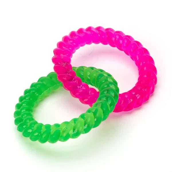 Digger's Chainlink Hearts Dog Chew Toy – Durable TPR Dental Toy