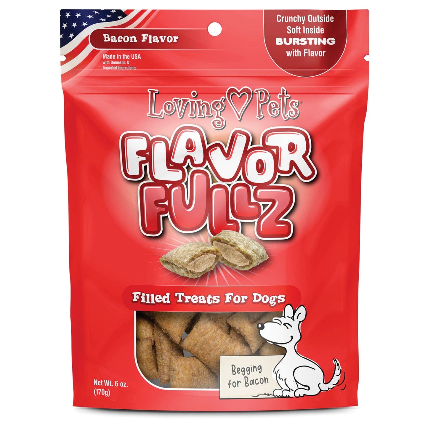 FLA FlavorFullz Dog Bacon 6oz