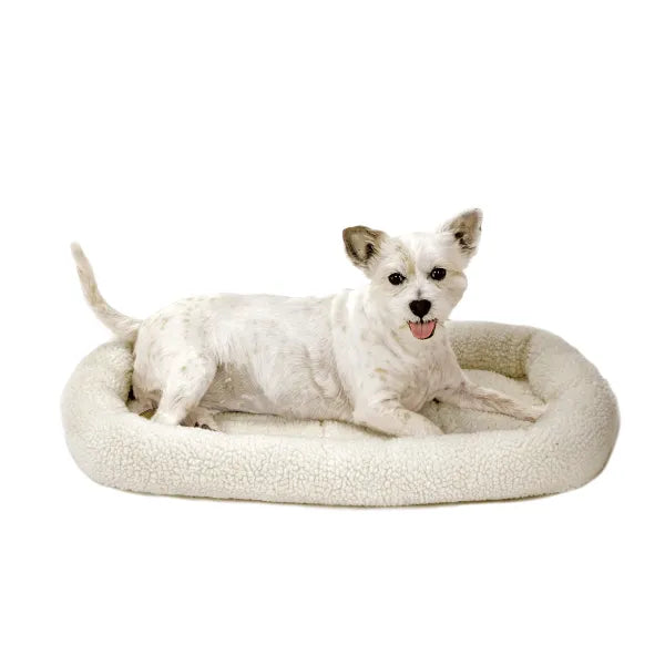 Pet Edge SP Sherpa Crate Bed for Dogs and Cats - Select a Size