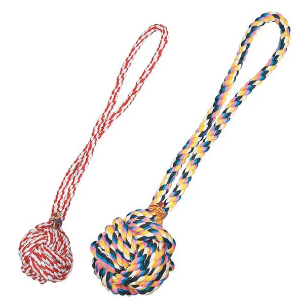 Zanies Monkeys Fist Knot Rope - 17 In