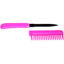 Safety Technology Pink Metal Comb Knife – 3.5 Inch Stainless Steel Blade