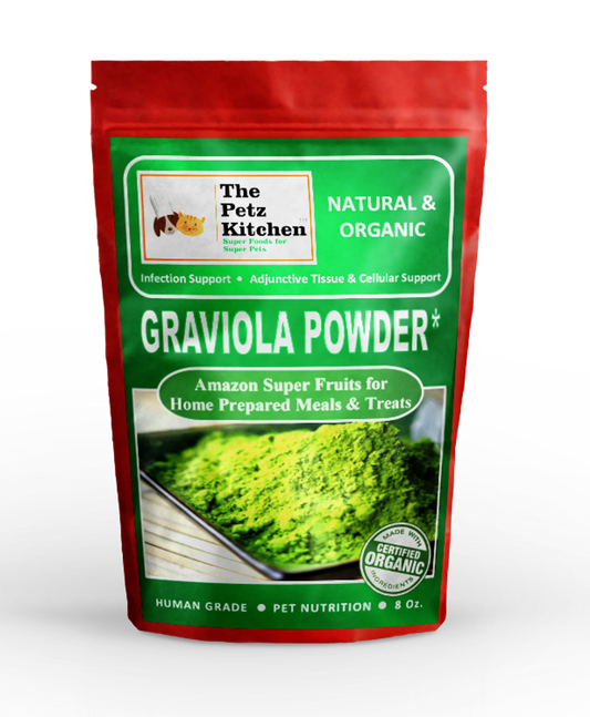 Graviola Leaf & Stem Powder - Infection, Adjunctive Tissue & Cellular, 8 Oz