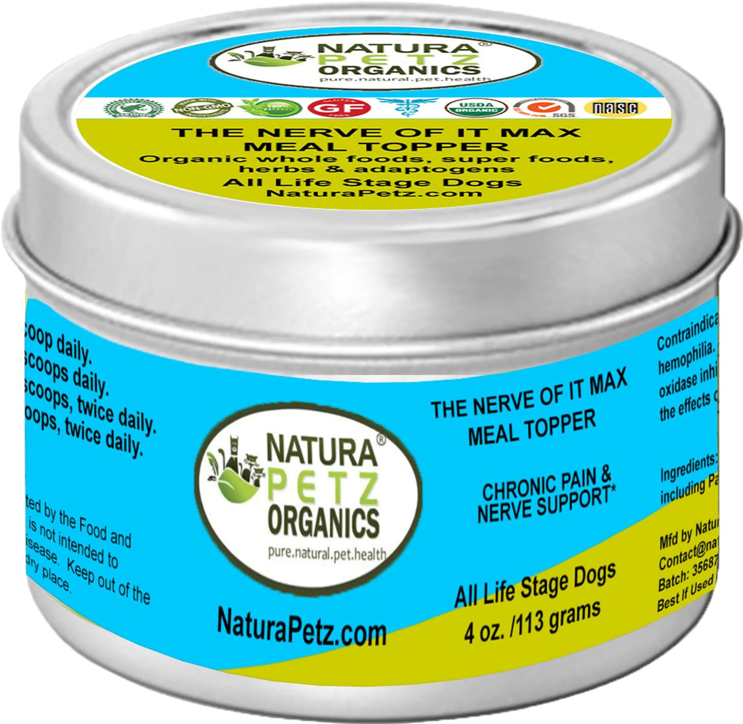 Max Meal Topper - Adjunctive Chronic Pain & NerveDogs And Cats, 4 Oz., Dog