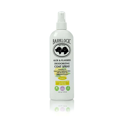 BarkLogic Deodorizing Coat Spray – Lemon Tree Aloe & Flaxseed, 16oz